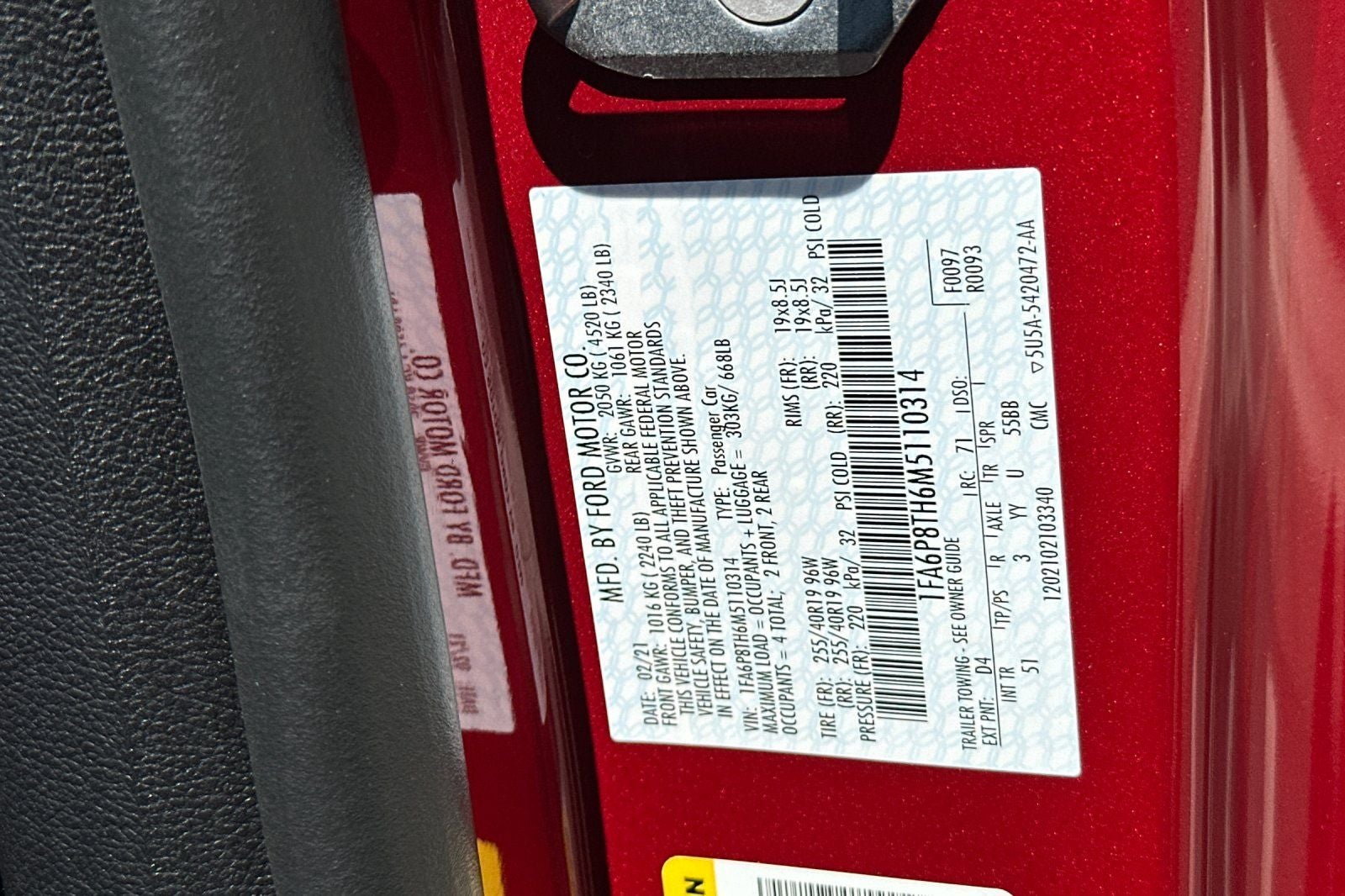 2021 Ford Mustang EcoBoost Premium