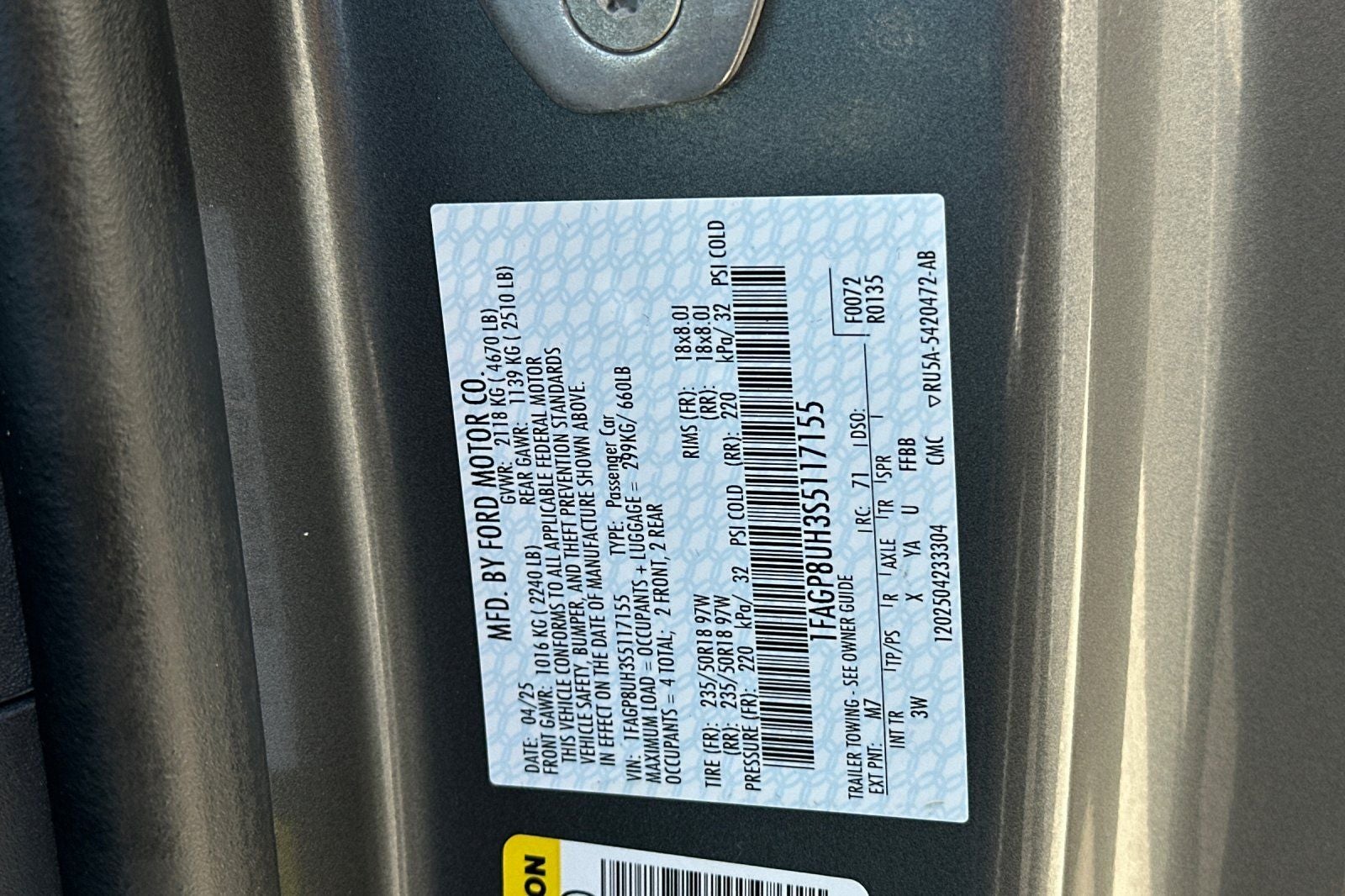 2025 Ford Mustang EcoBoost Premium