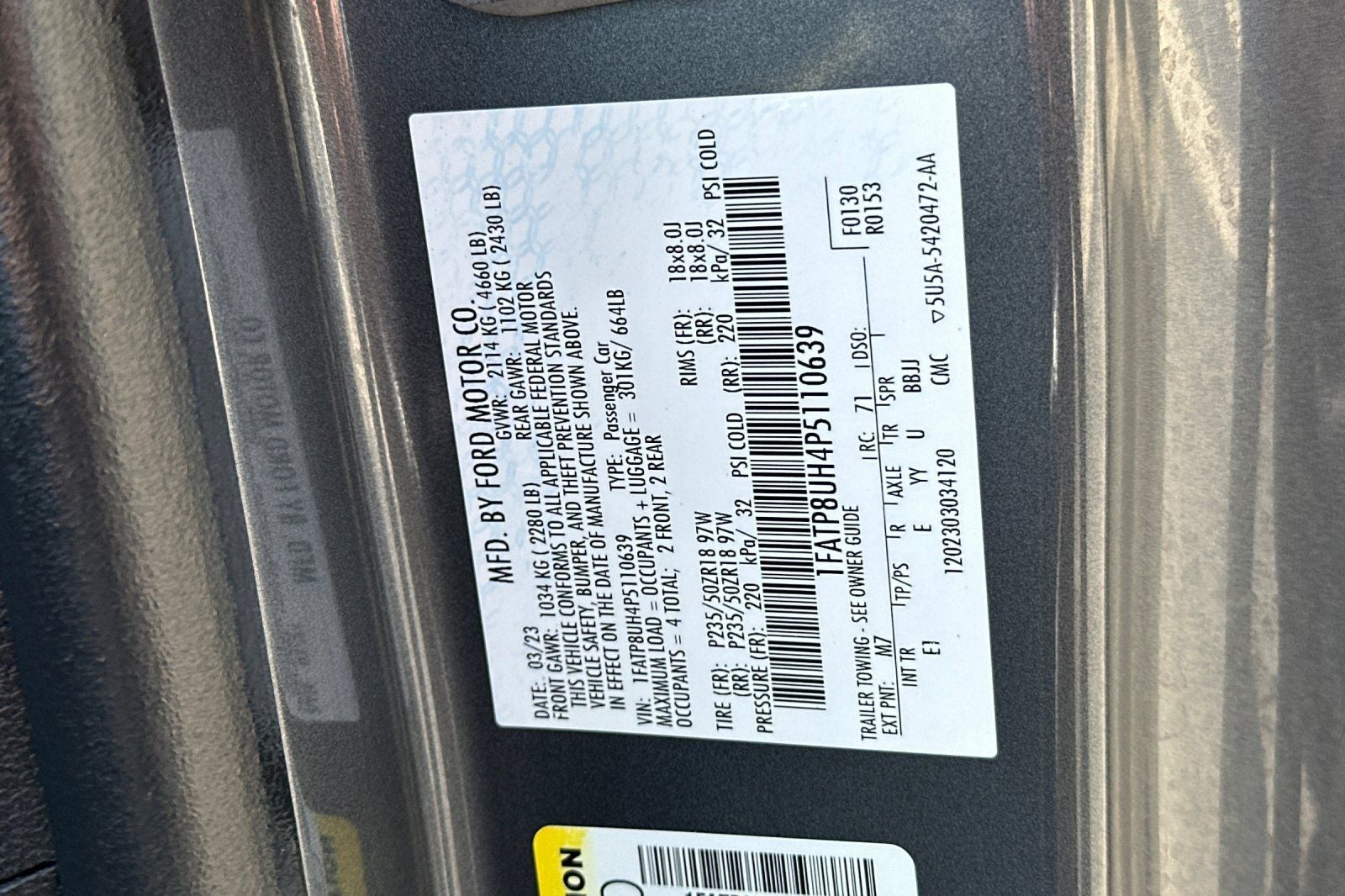 2023 Ford Mustang EcoBoost Premium