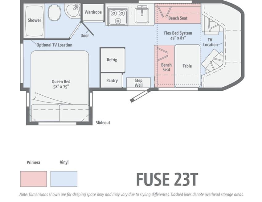 2017 Ford Transit-350 FUSE 23T MOTORHOME 156 WB