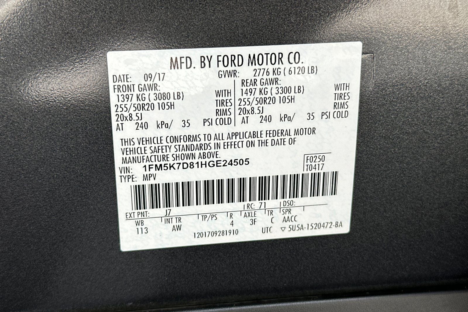 2017 Ford Explorer XLT