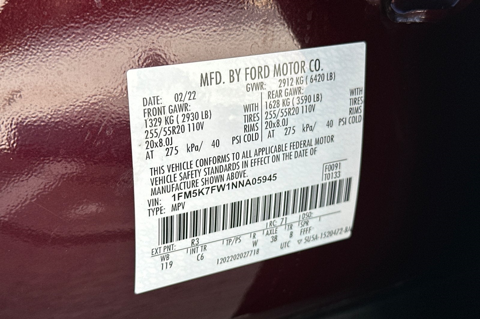 2022 Ford Explorer Limited