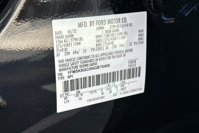 2022 Ford Explorer ST