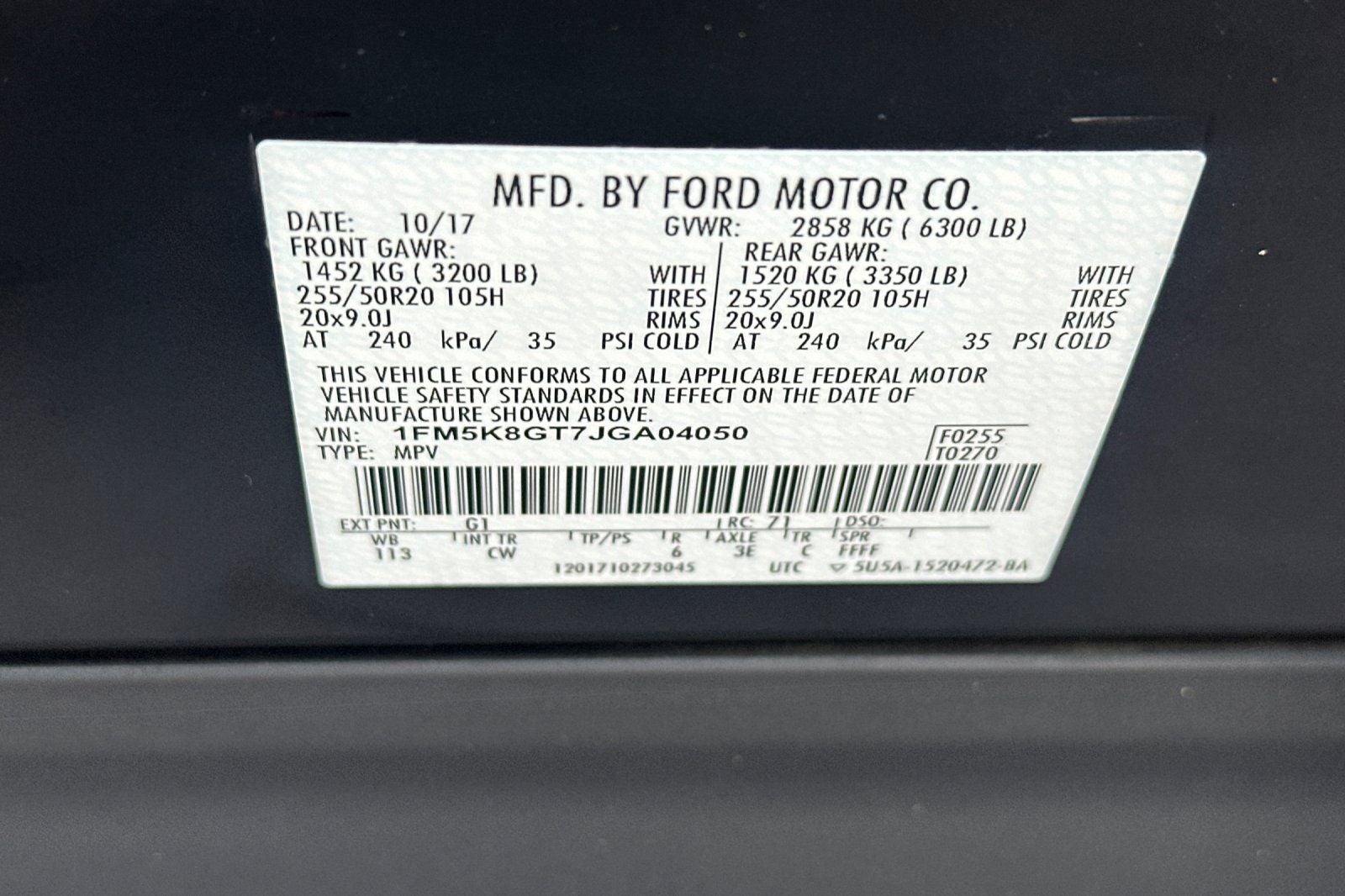 2018 Ford Explorer Sport