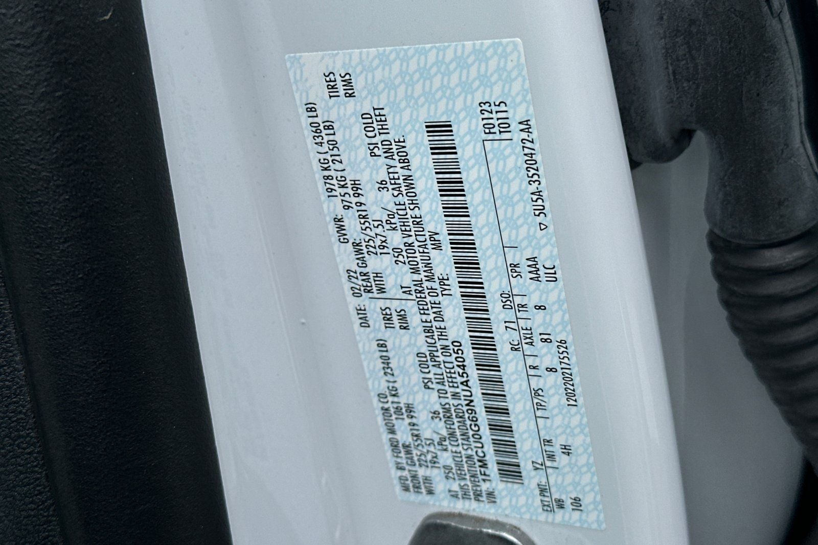 2022 Ford Escape SE