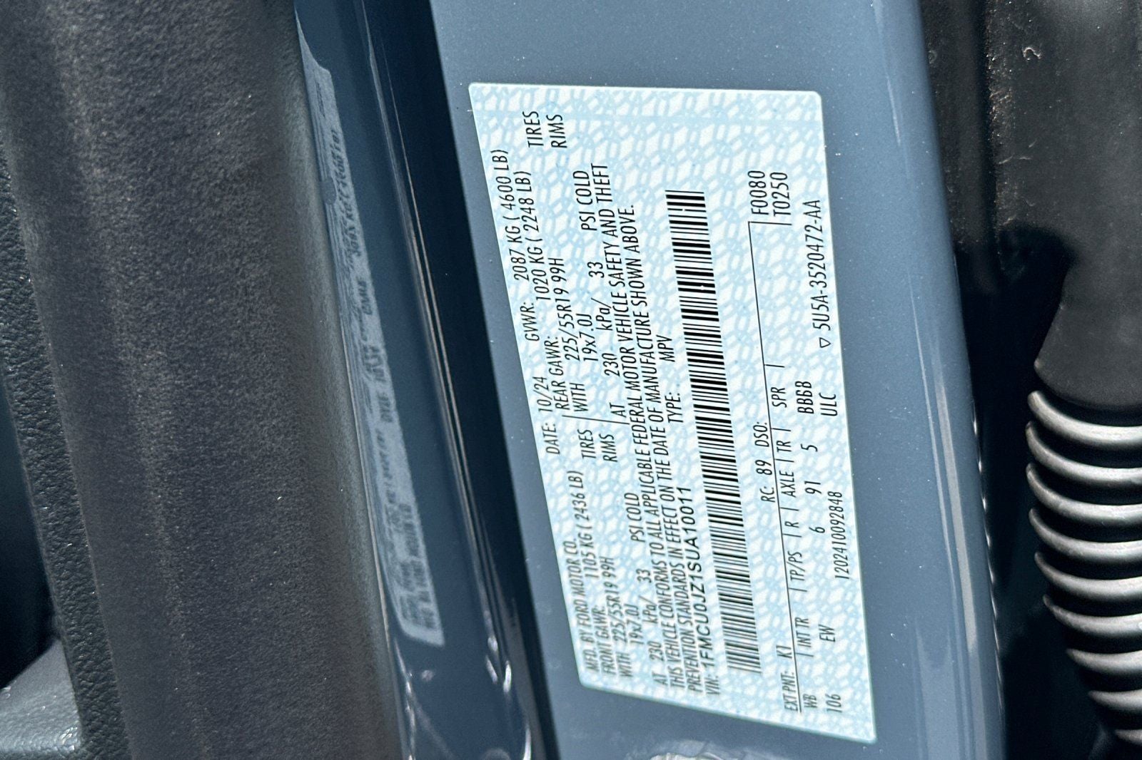 2025 Ford Escape Hybrid Platinum