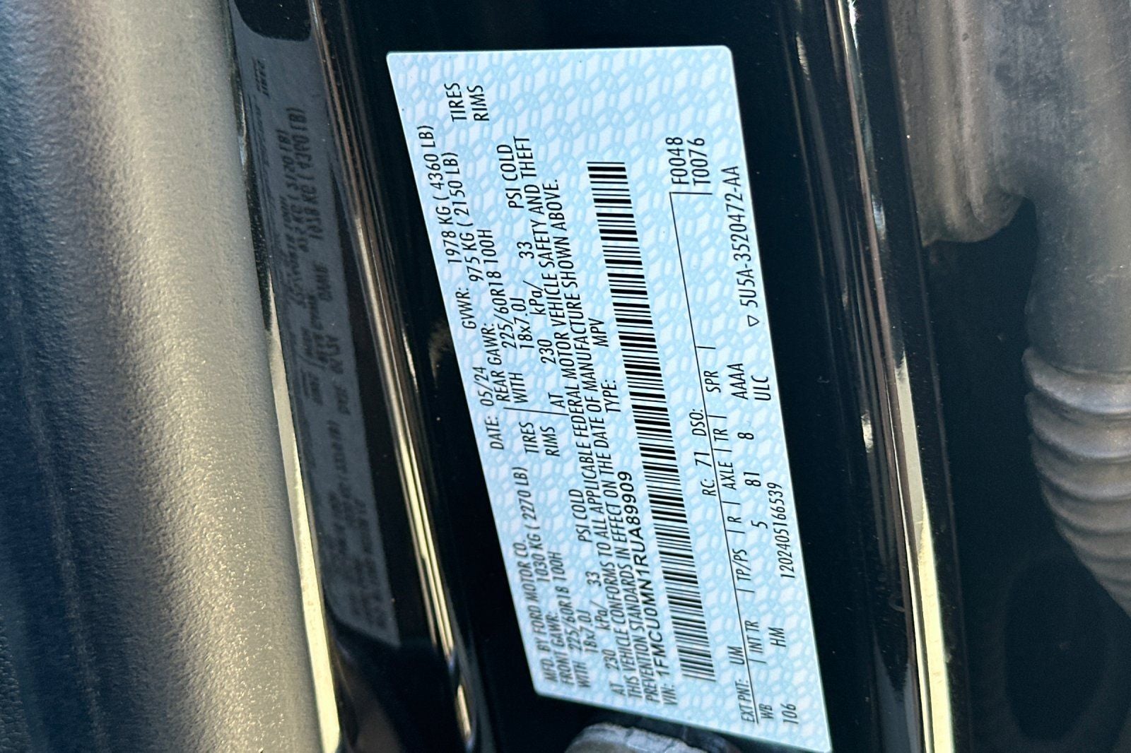 2024 Ford Escape ST-Line