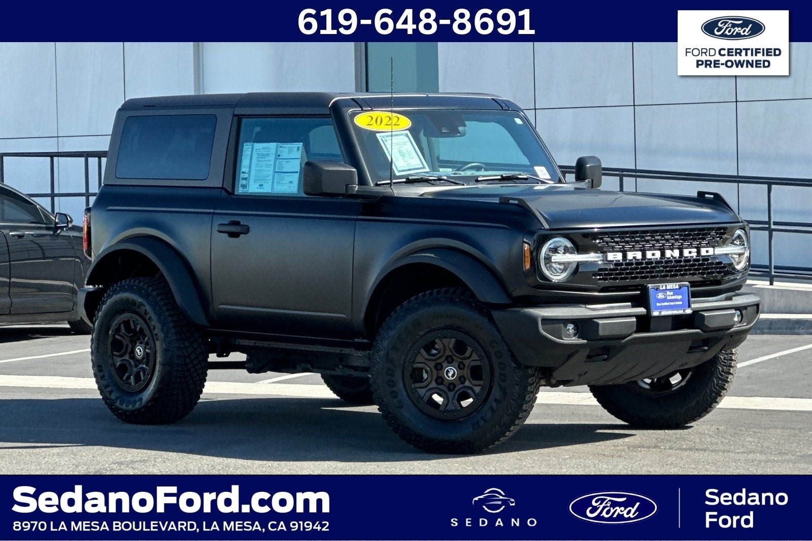 2022 Ford Bronco Wildtrak