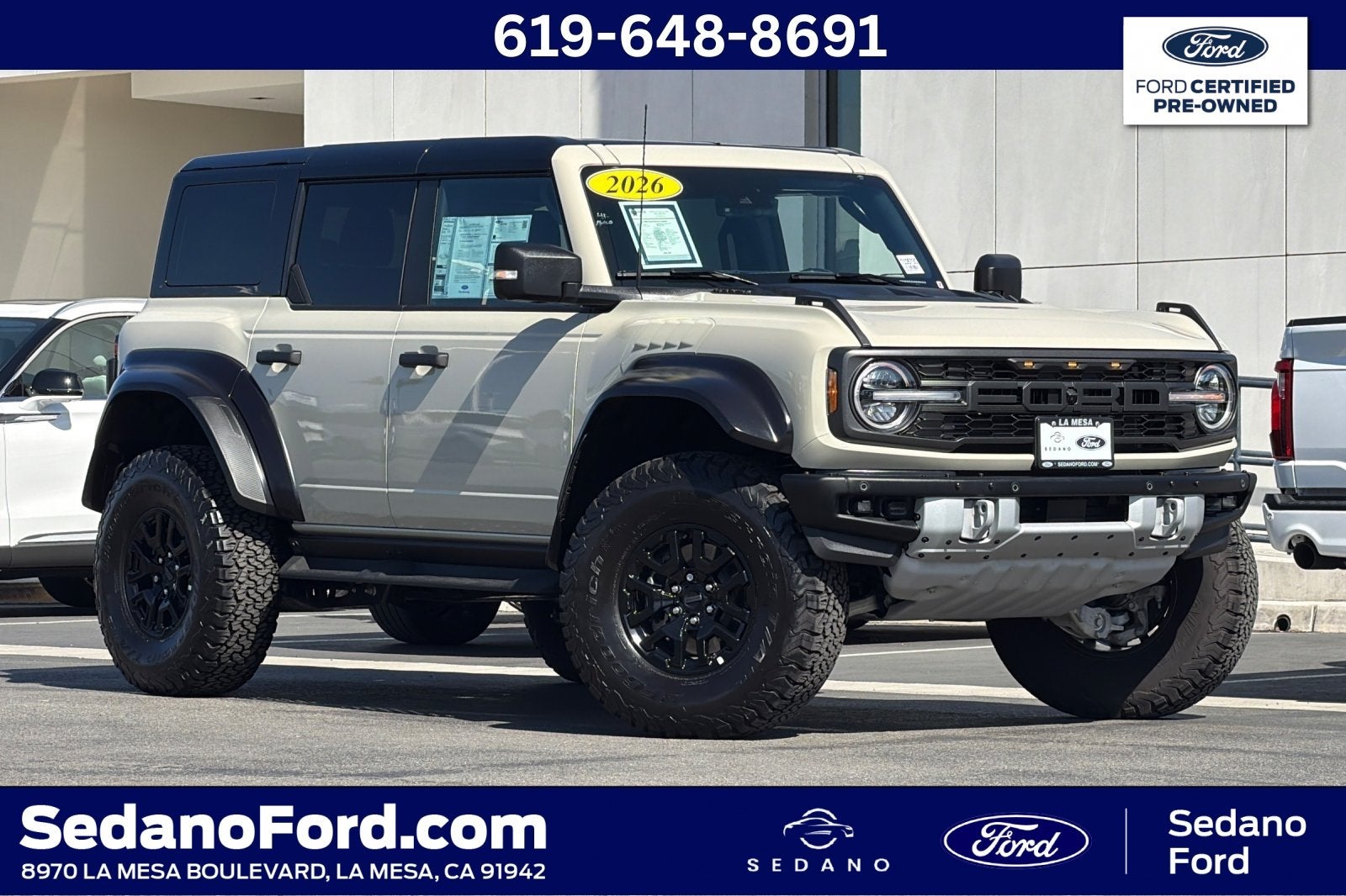 2026 Ford Bronco Raptor