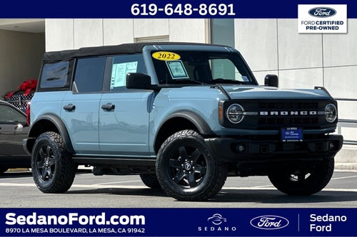2022 Ford Bronco Black Diamond