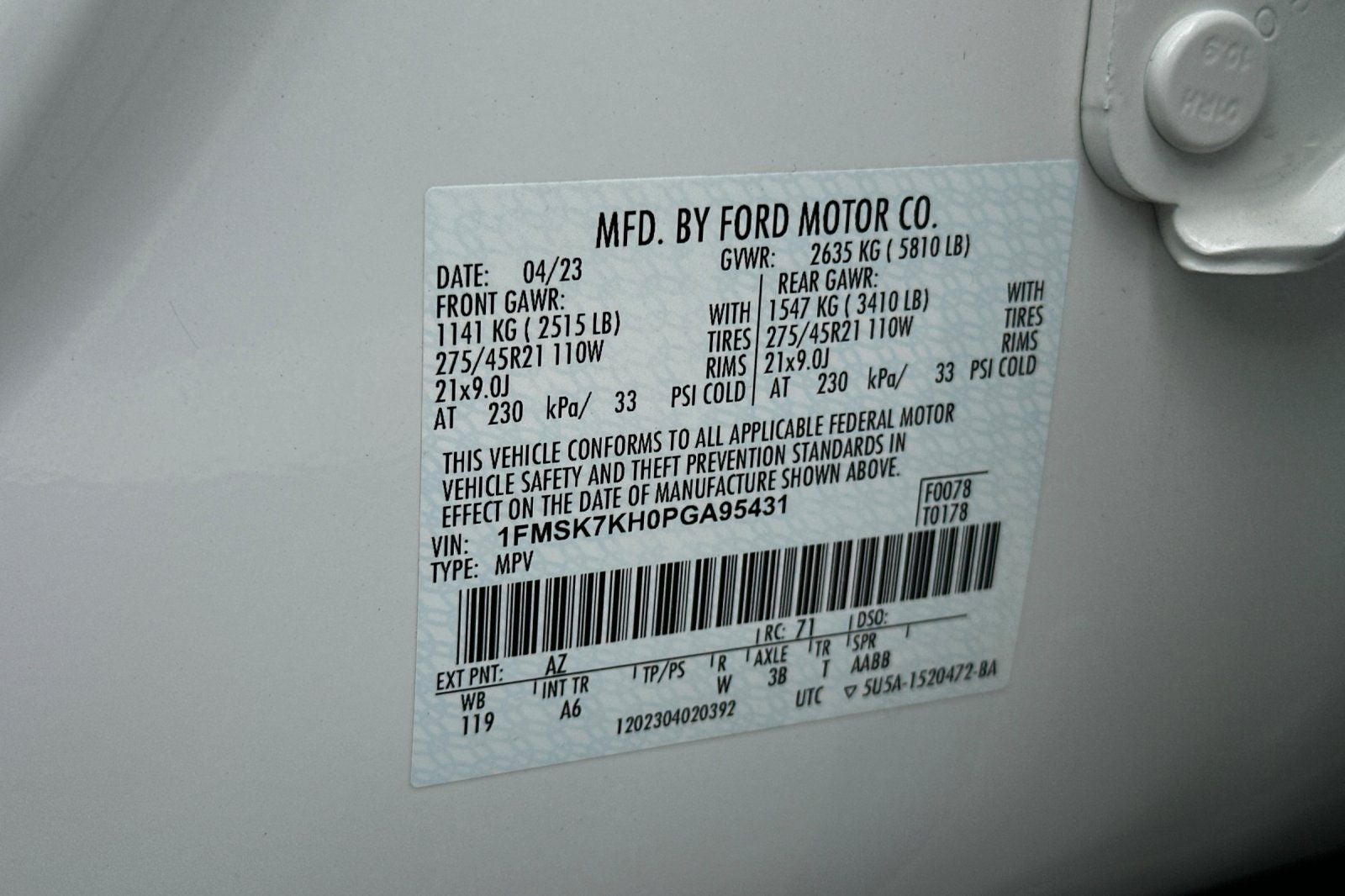 2023 Ford Explorer ST-Line