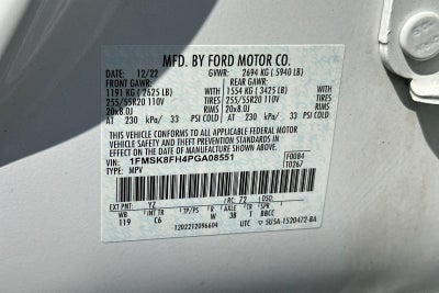 2023 Ford Explorer Limited
