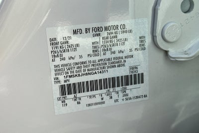 2022 Ford Explorer Timberline