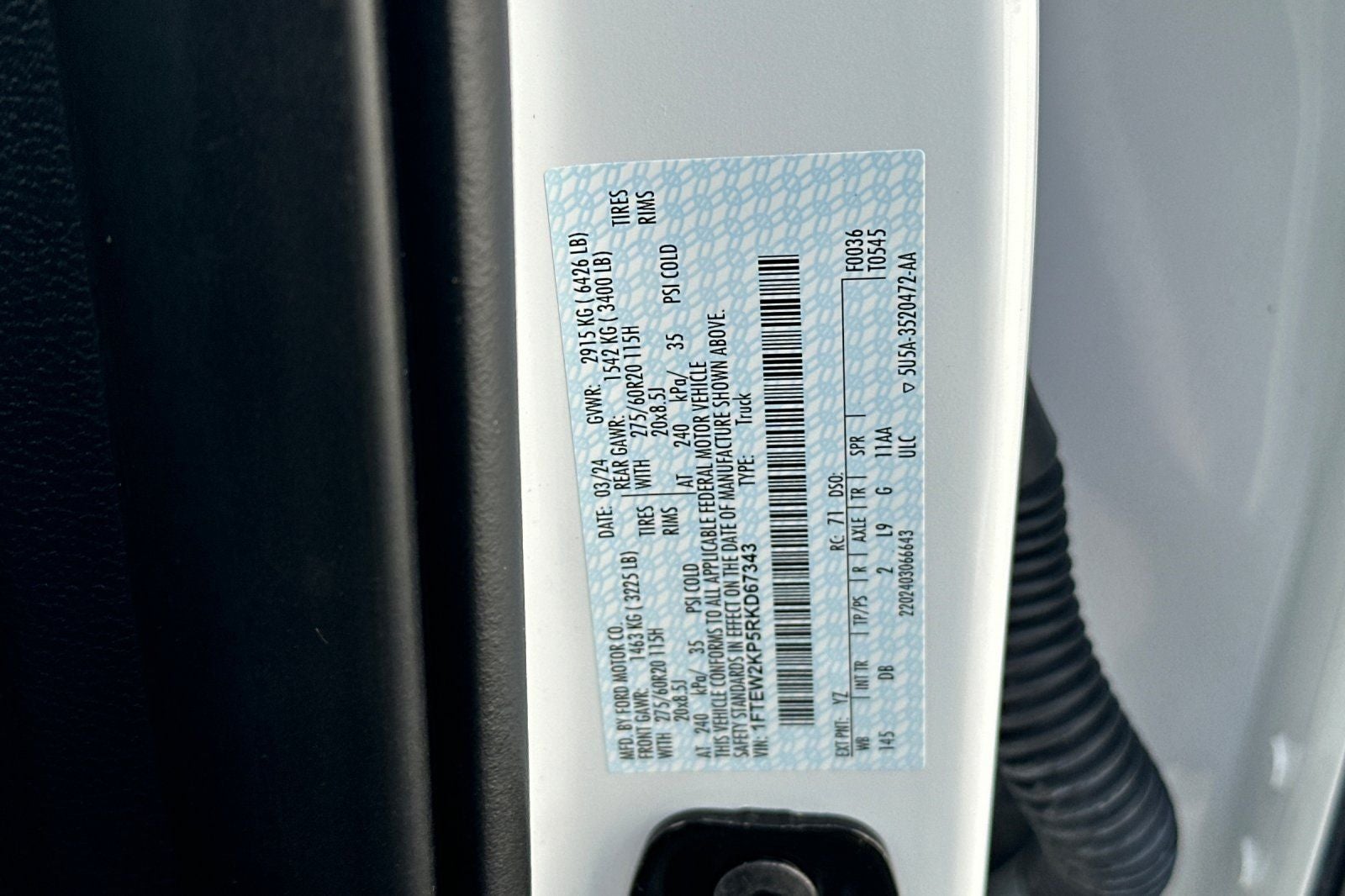 2024 Ford F-150 STX Black Appearance Pkg