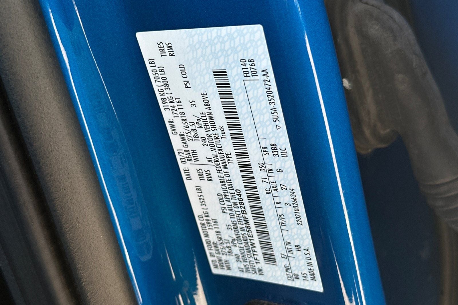 2021 Ford F-150 Lariat