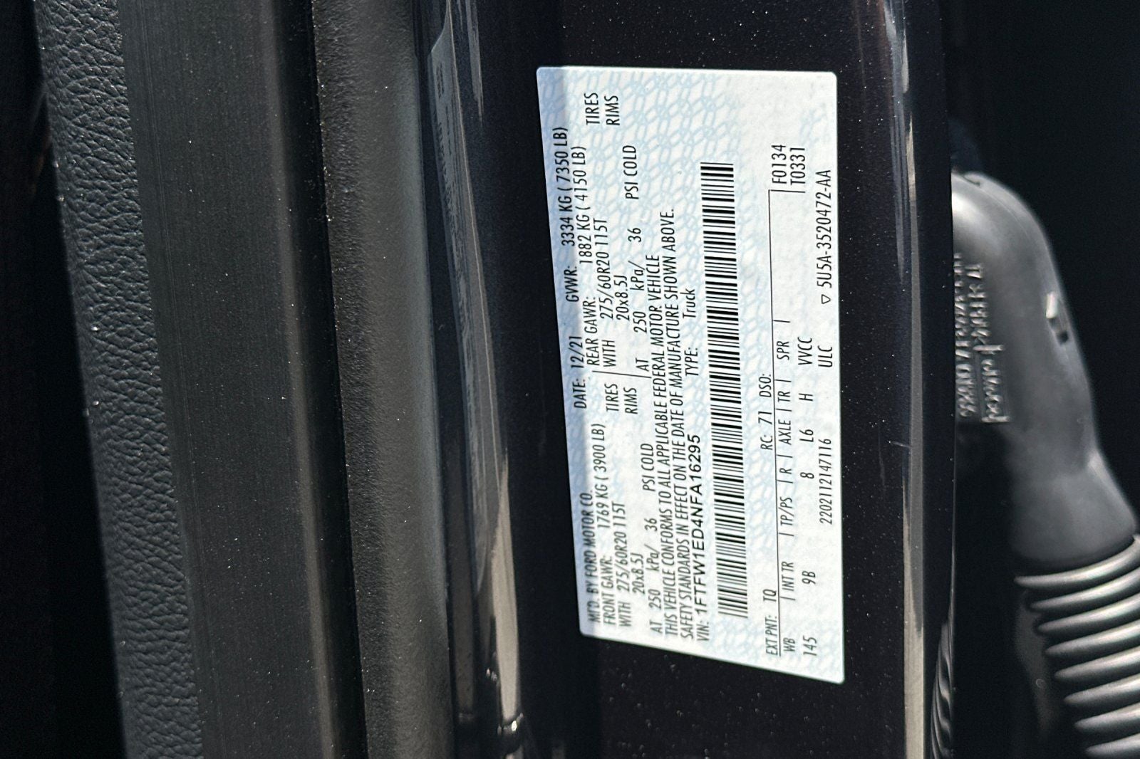 2022 Ford F-150 Platinum