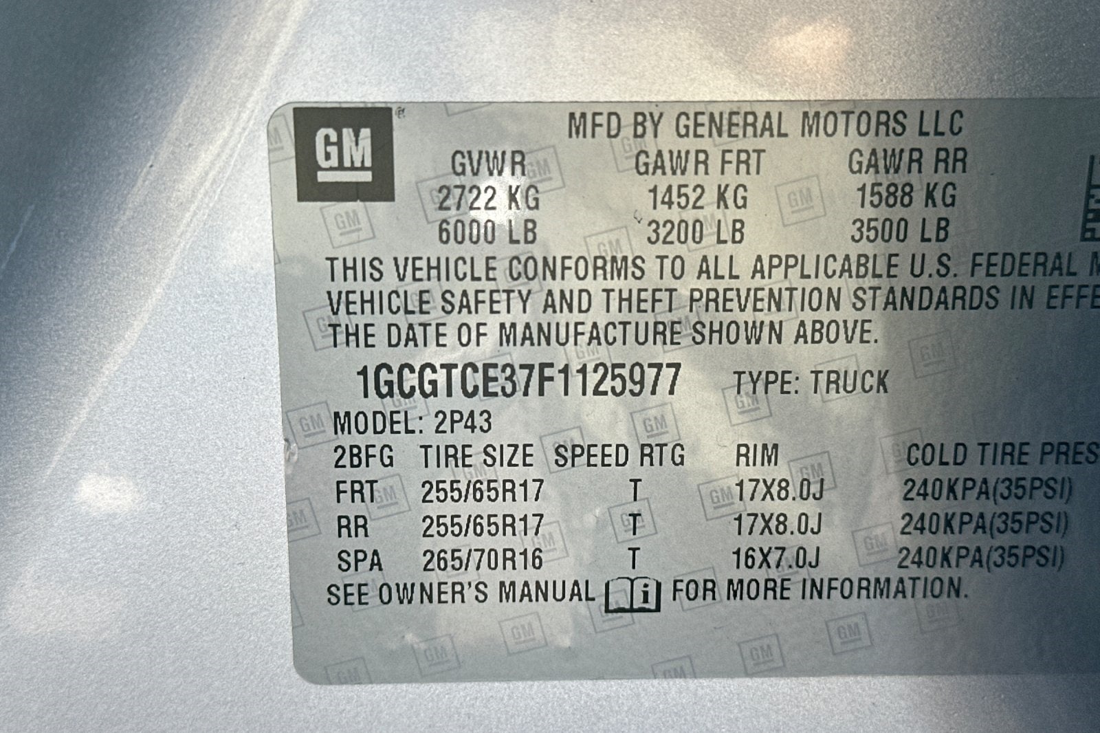 2015 Chevrolet Colorado Z71