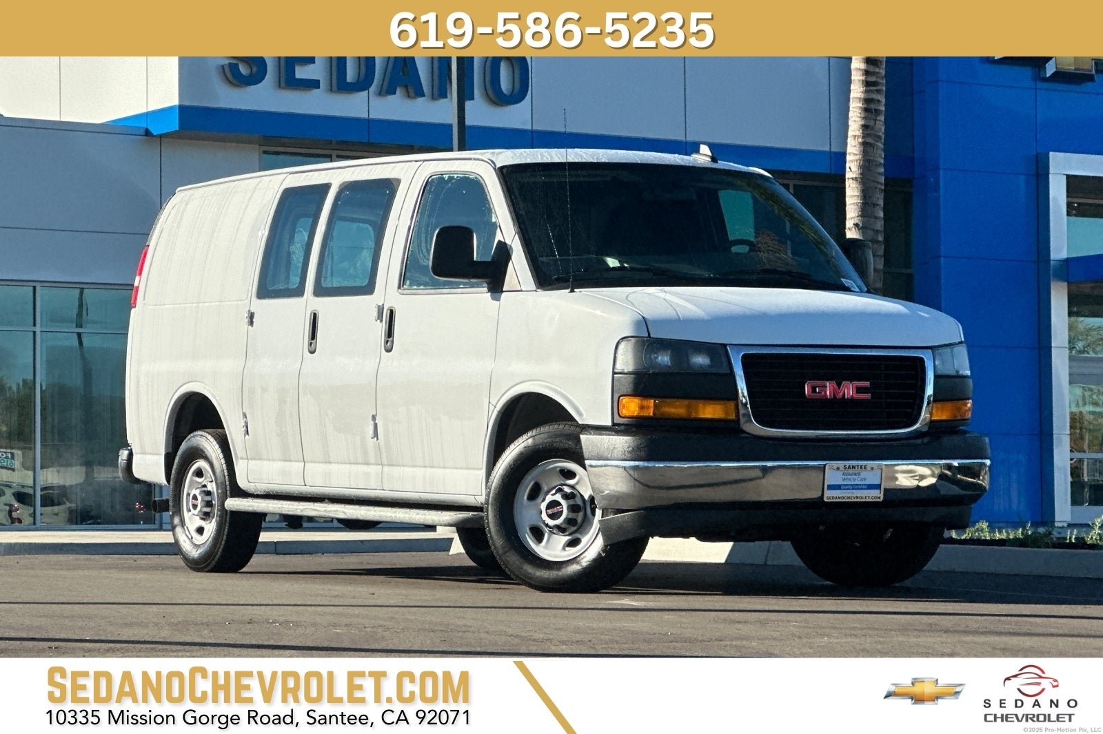 2023 GMC Savana 2500 Work Van
