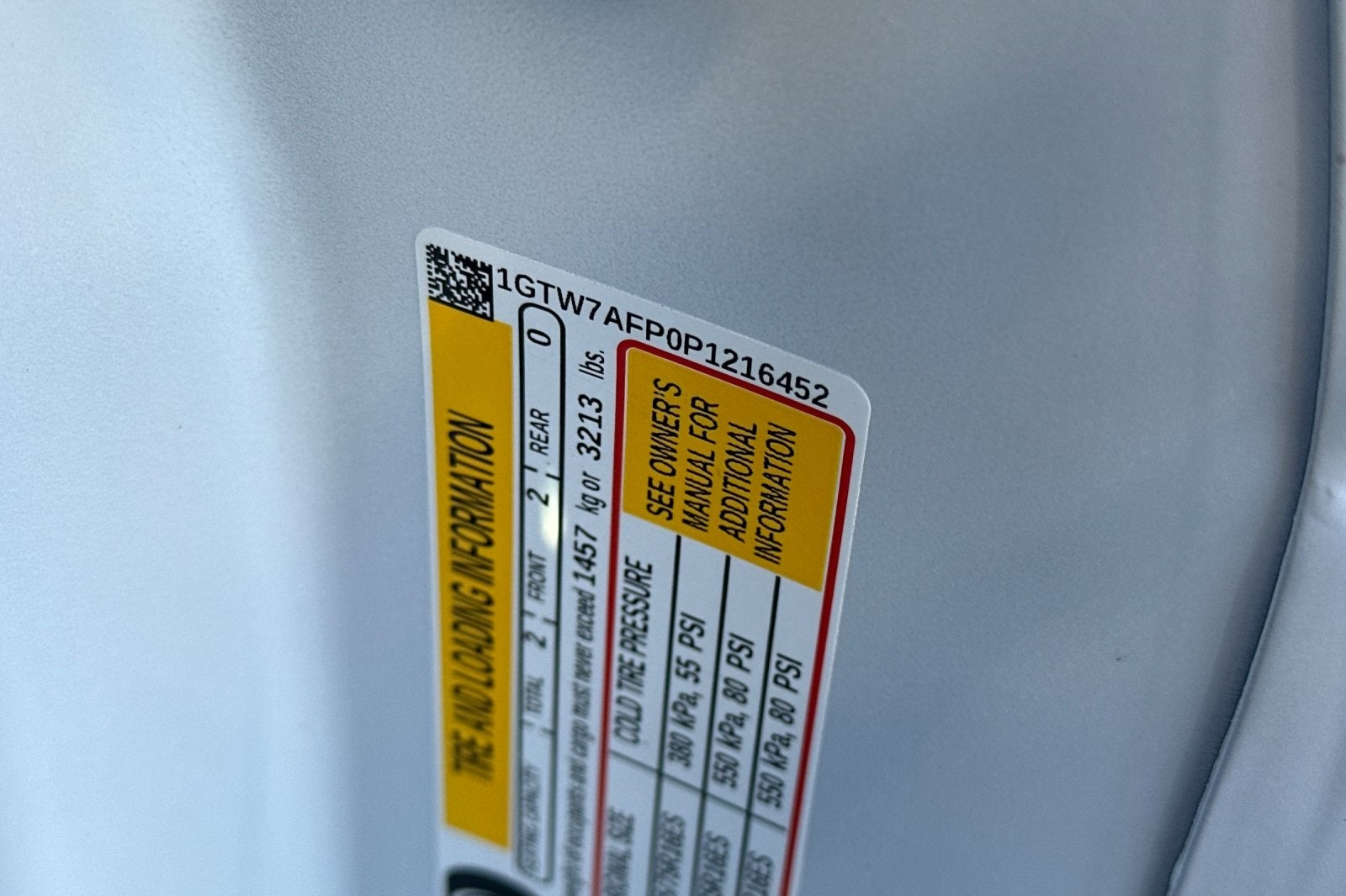 2023 GMC Savana 2500 Work Van