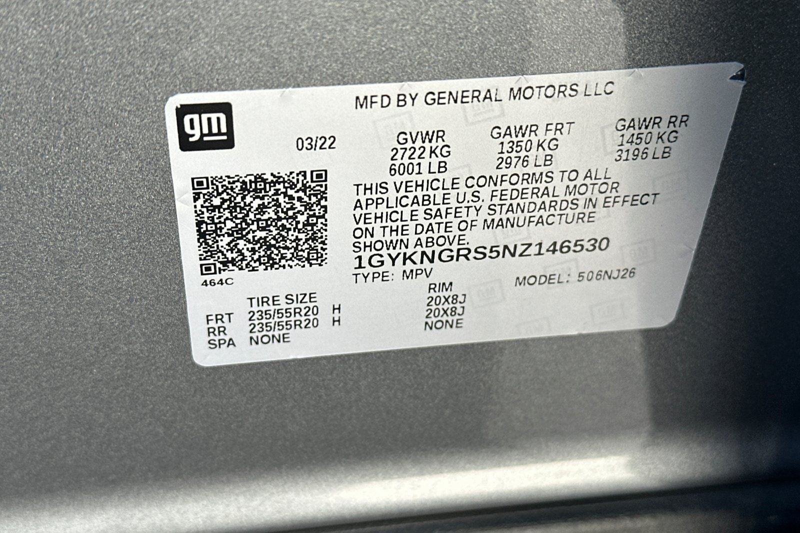 2022 Cadillac XT5 Sport