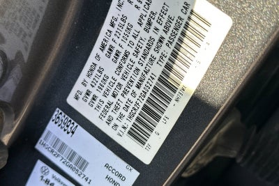 2016 Honda Accord EX