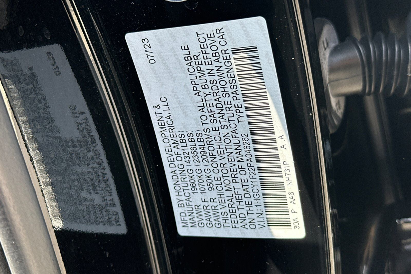 2023 Honda Accord LX
