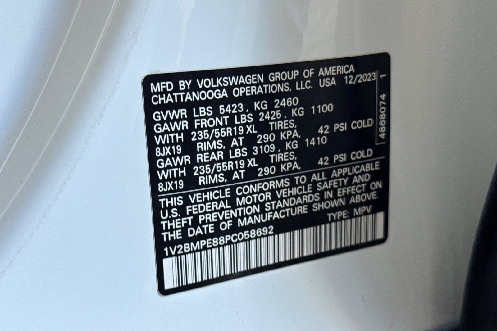 2023 Volkswagen ID.4 Standard