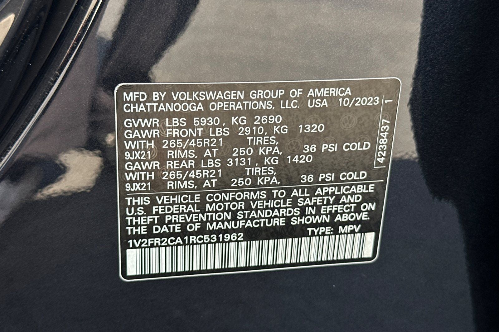 2024 Volkswagen Atlas 2.0T SEL Premium R-Line