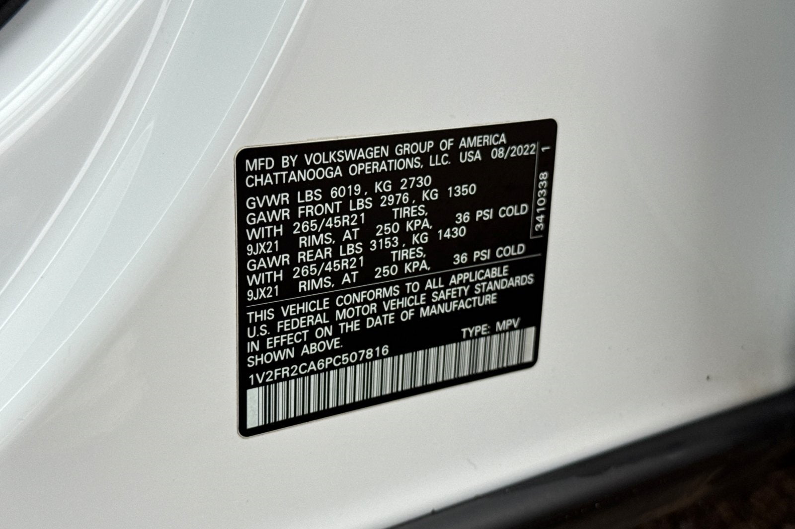 2023 Volkswagen Atlas 3.6L V6 SEL Premium R-Line