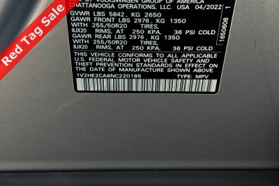 2022 Volkswagen Atlas Cross Sport 3.6L V6 SE w/Technology