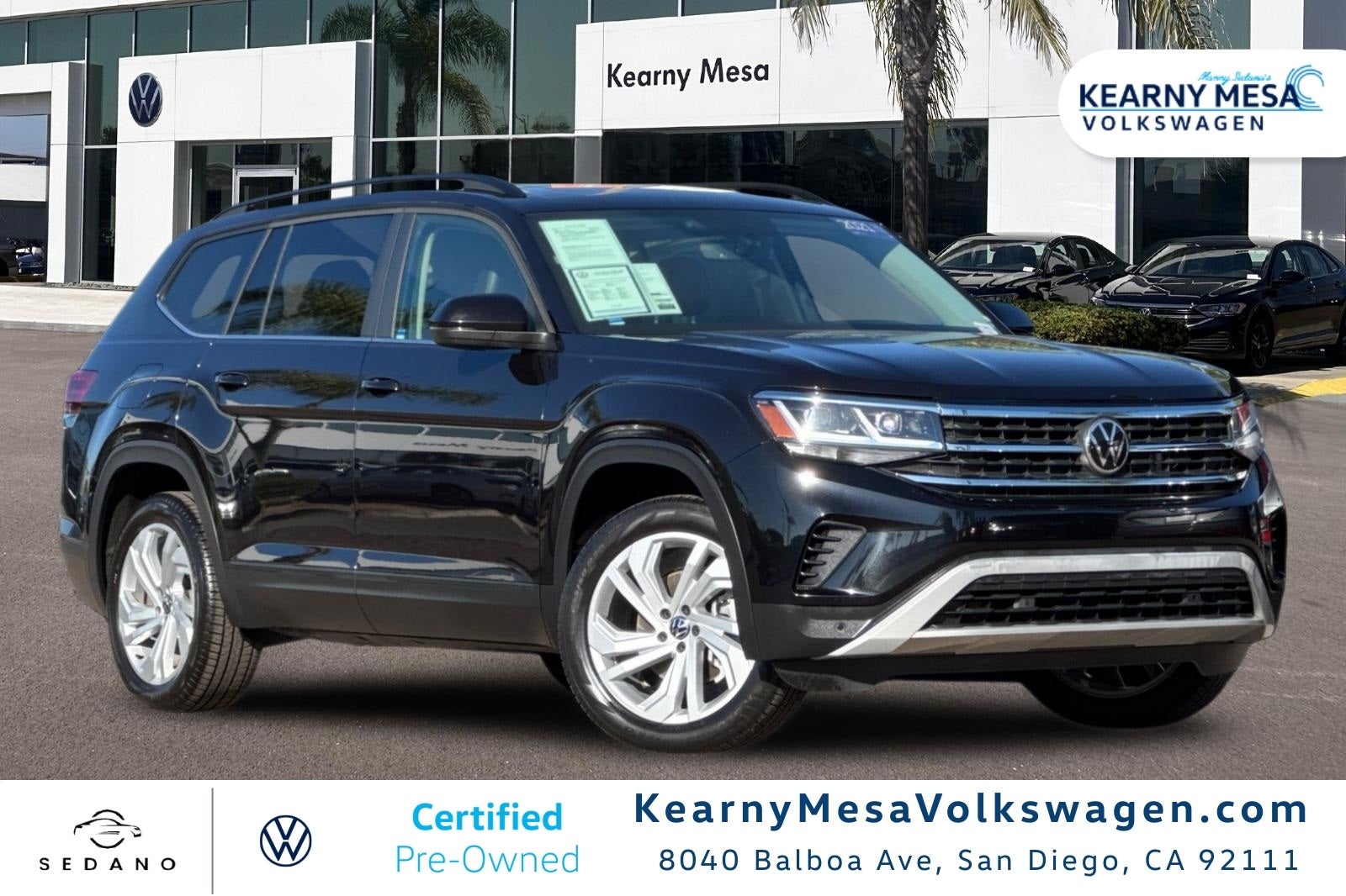 2021 Volkswagen Atlas 3.6L V6 SE w/Technology