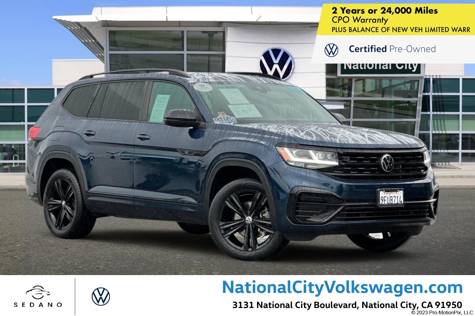 2023 Volkswagen Atlas 3.6L V6 SEL R-Line