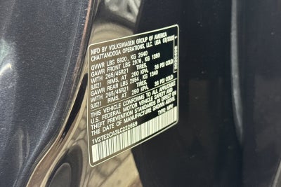 2020 Volkswagen Atlas Cross Sport 3.6L V6 SEL Premium R-Line 4Motion