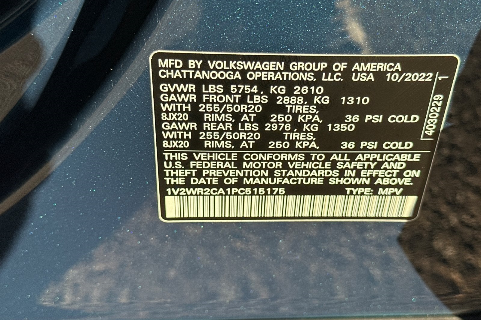 2023 Volkswagen Atlas 3.6L V6 SE w/Technology