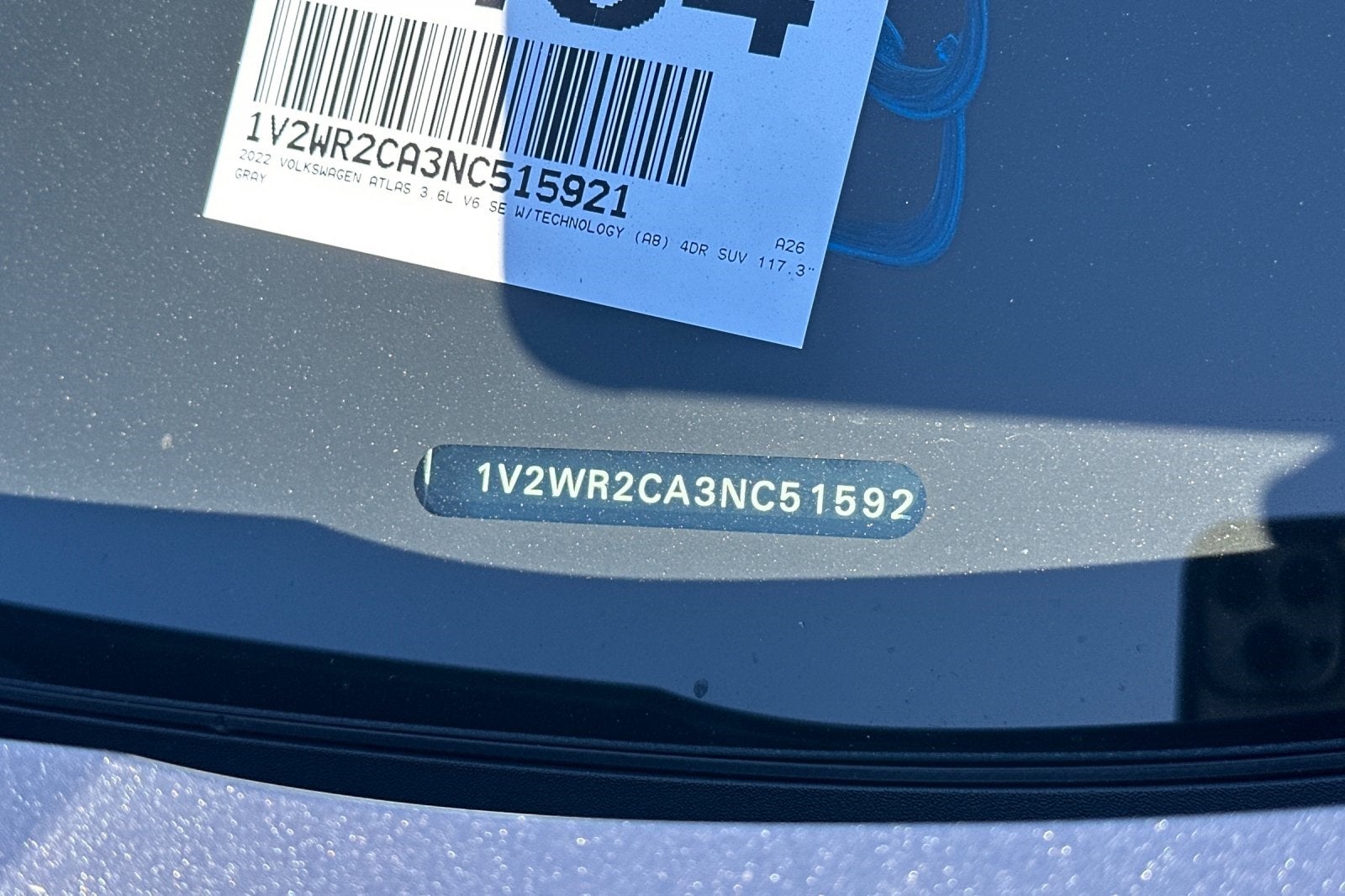 2022 Volkswagen Atlas 3.6L V6 SE w/Technology