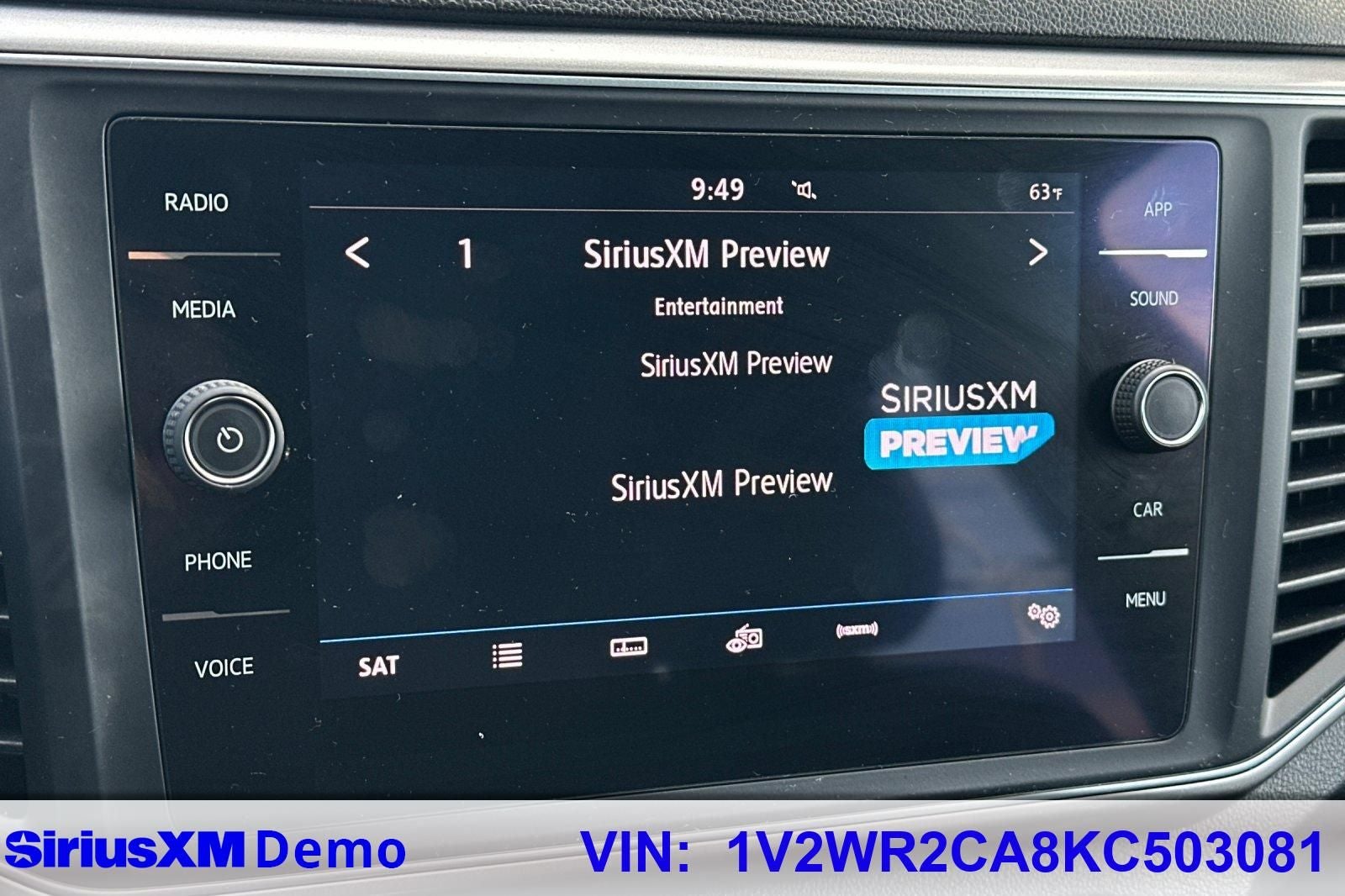 2019 Volkswagen Atlas 3.6L V6 SE w/Technology