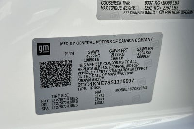 2025 Chevrolet Silverado 2500HD LT