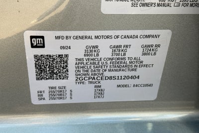 2025 Chevrolet Silverado 1500 LT