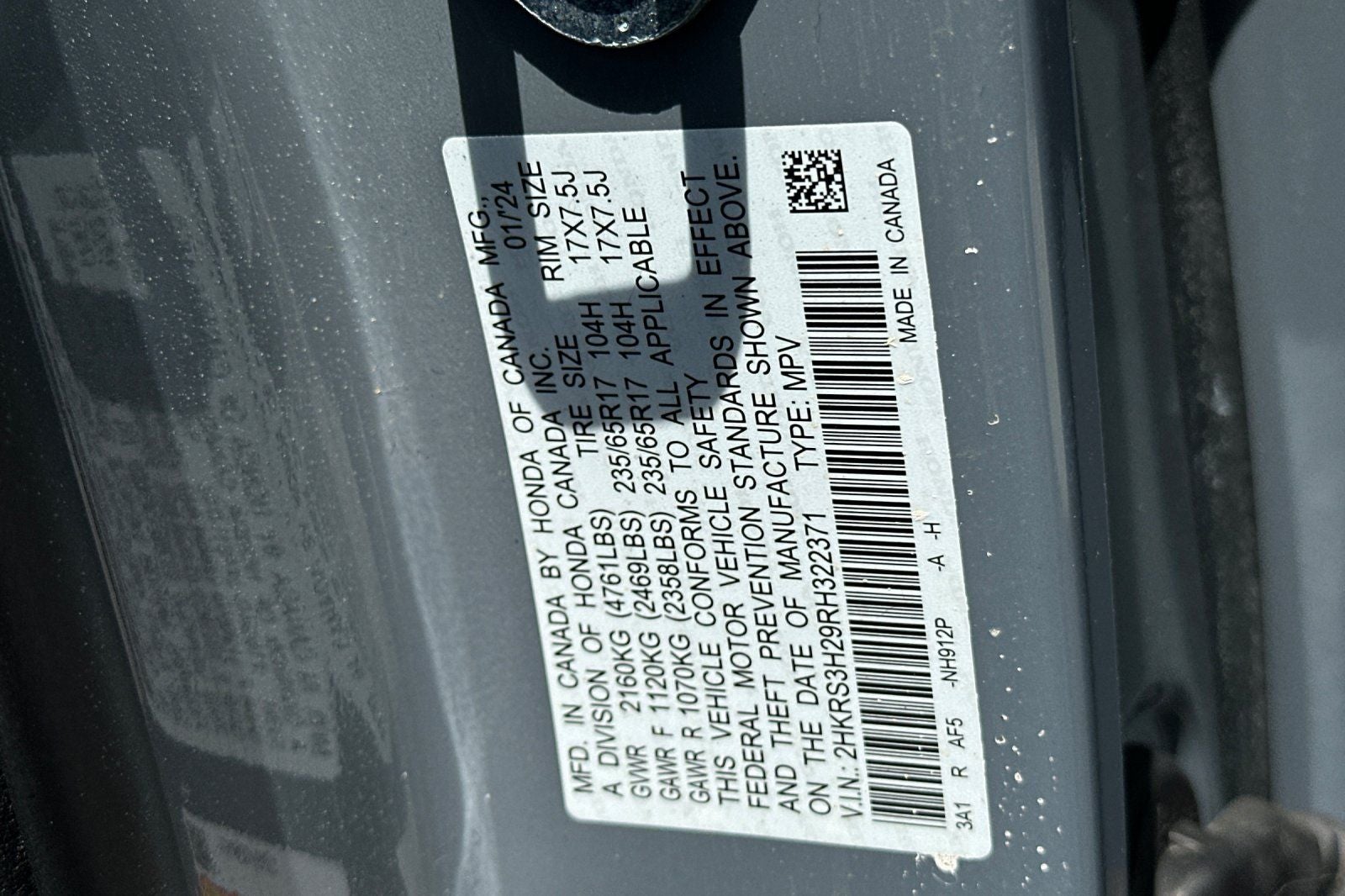 2024 Honda CR-V LX