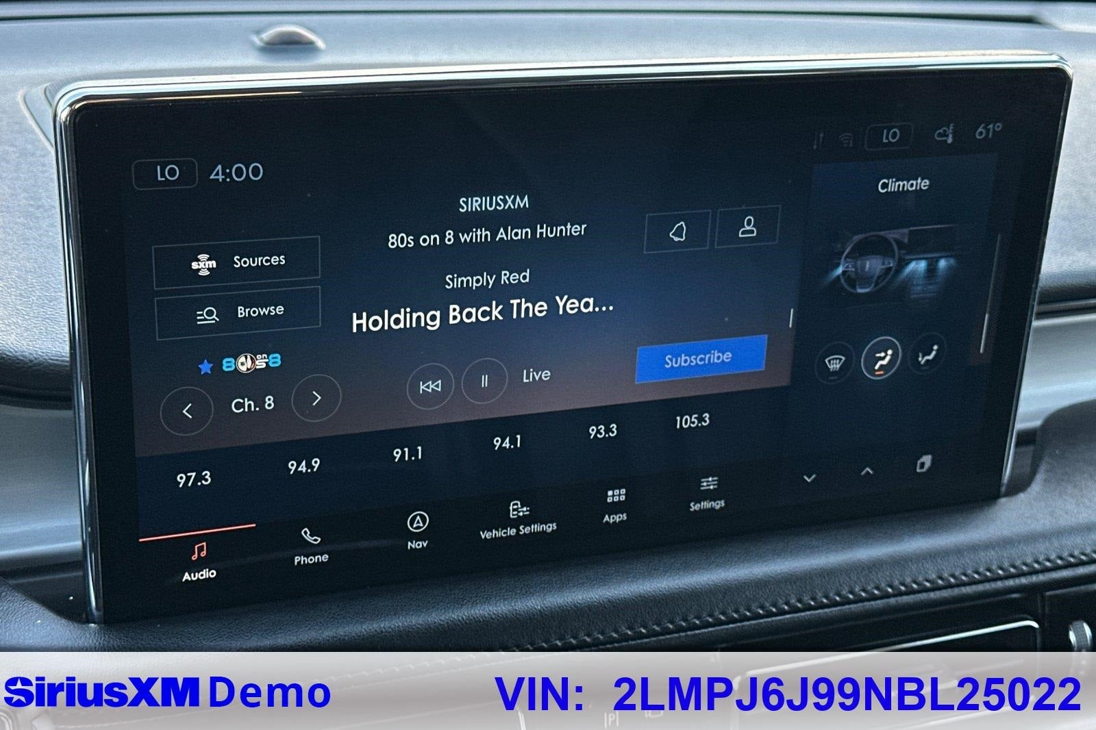 2022 Lincoln Nautilus Standard