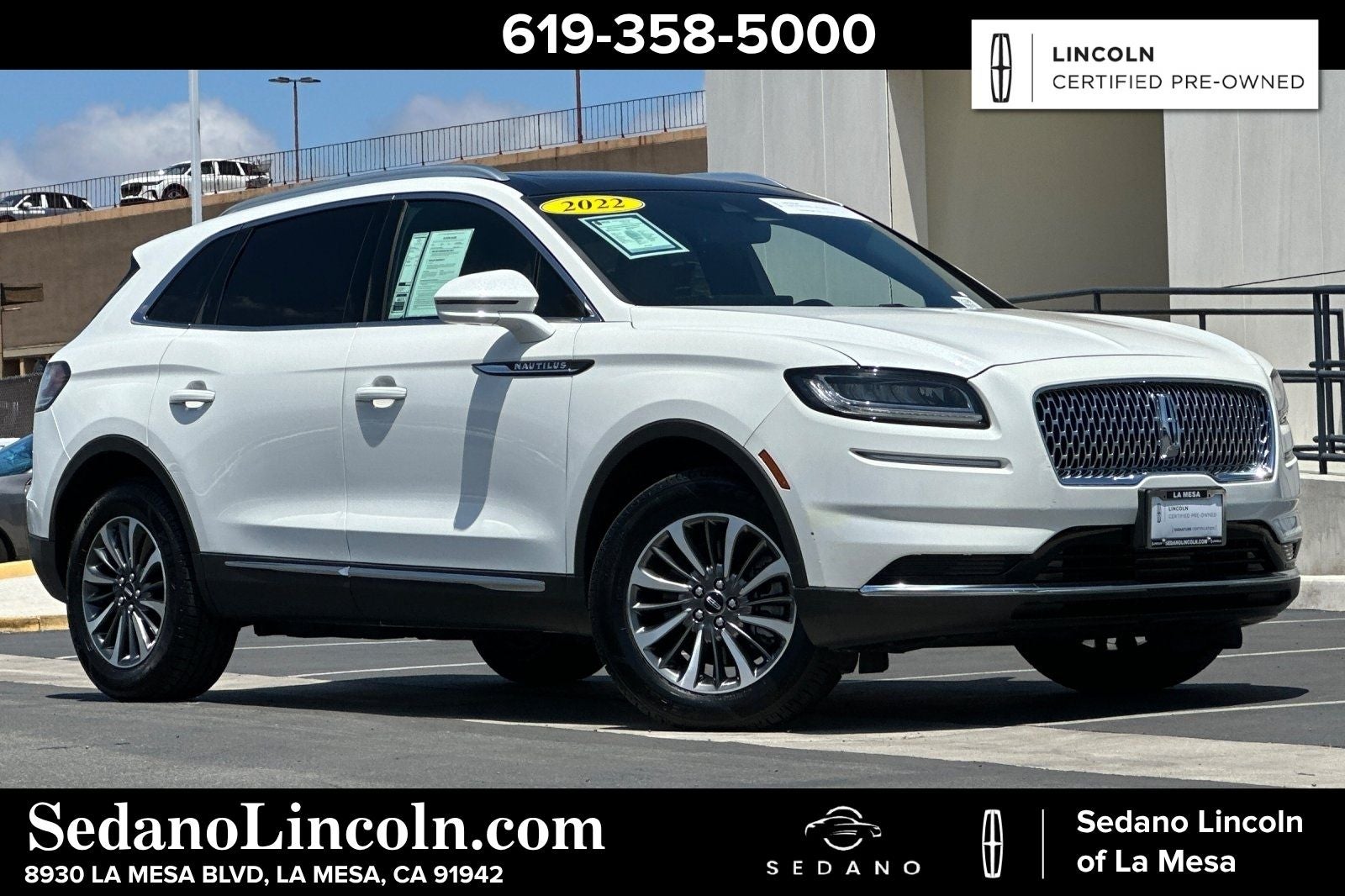 2022 Lincoln Nautilus Reserve