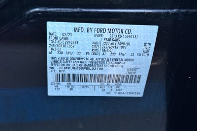 2023 Lincoln Nautilus Reserve