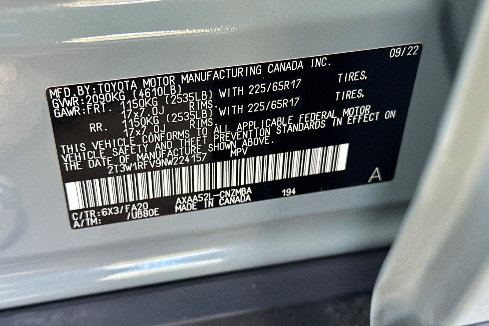 2022 Toyota RAV4 XLE