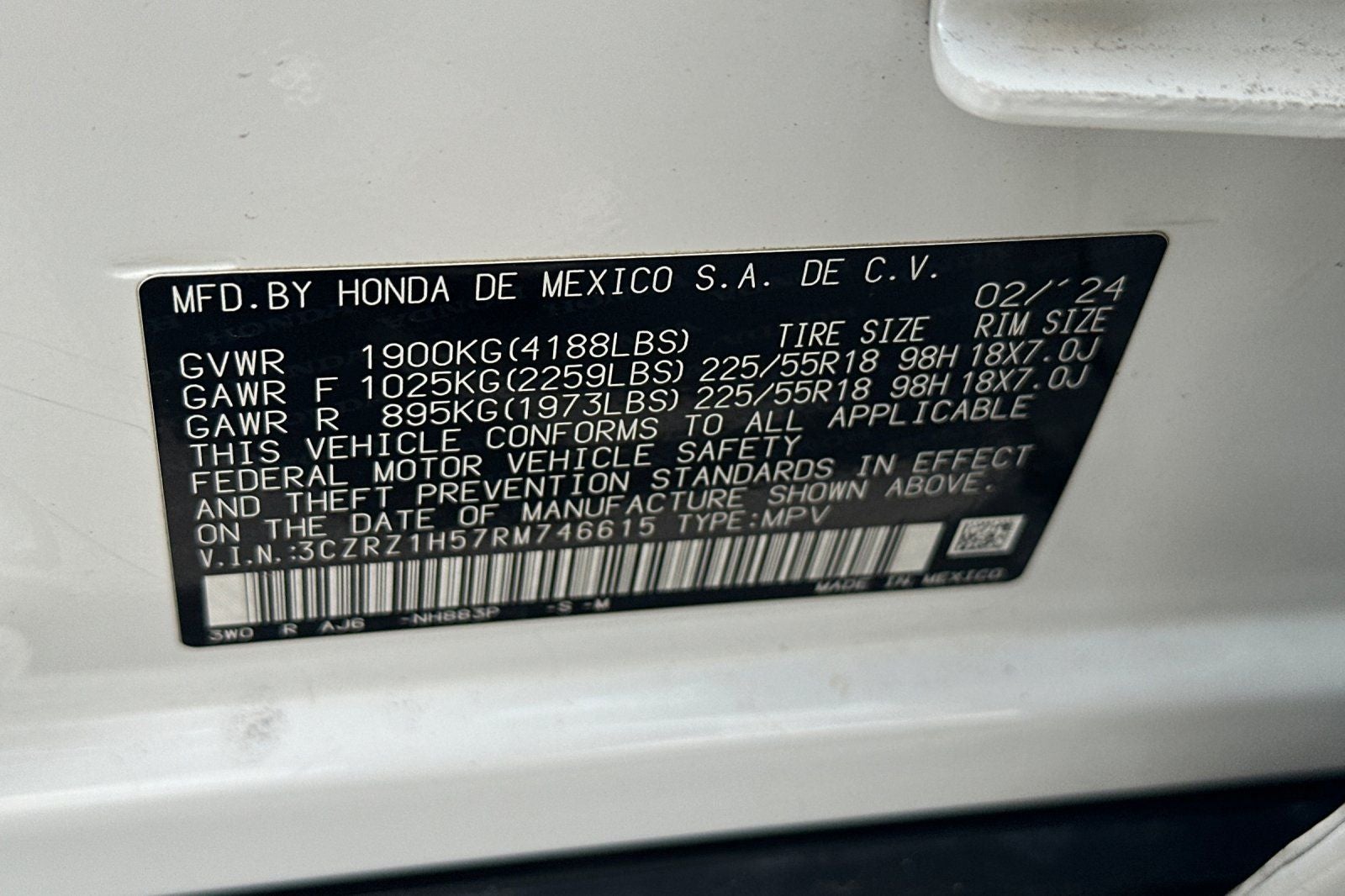 2024 Honda HR-V Sport
