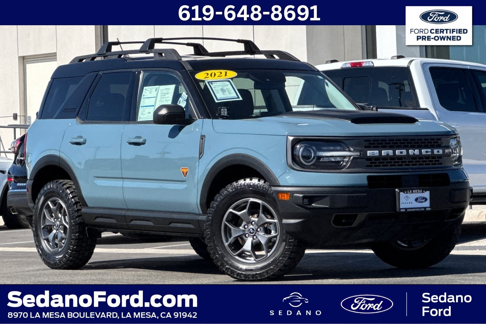 2021 Ford Bronco Sport Badlands
