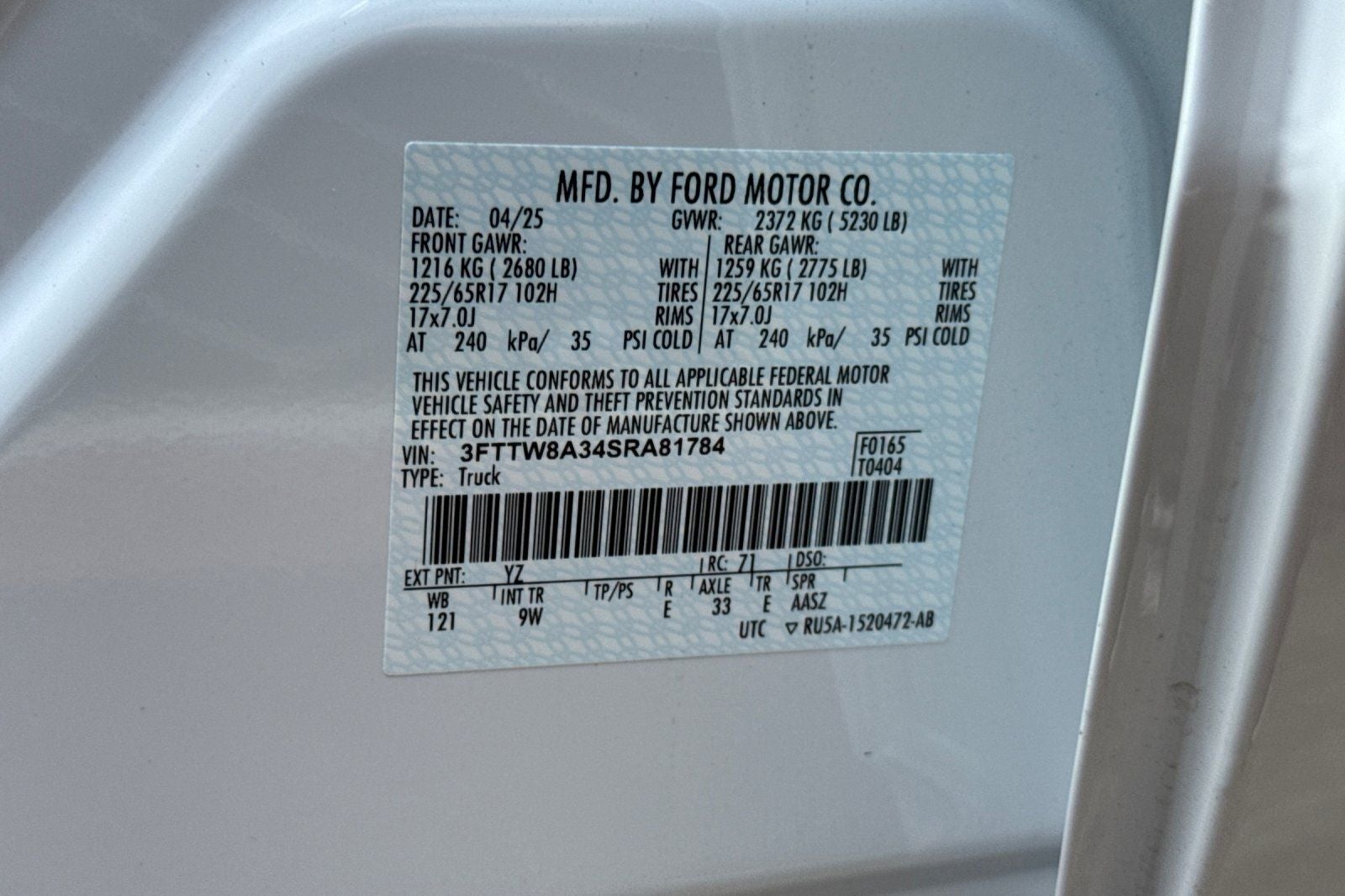 2025 Ford Maverick XL