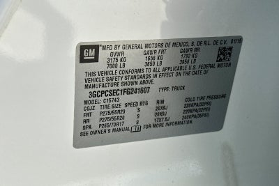 2015 Chevrolet Silverado 1500 LTZ 1LZ