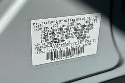 2022 Nissan Kicks SV