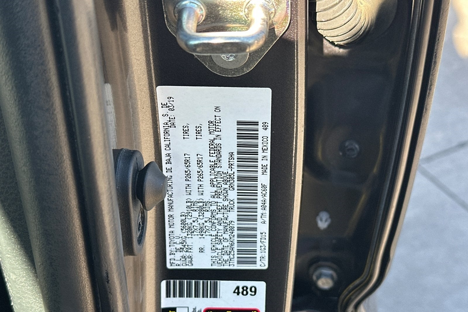 2019 Toyota Tacoma TRD Sport V6