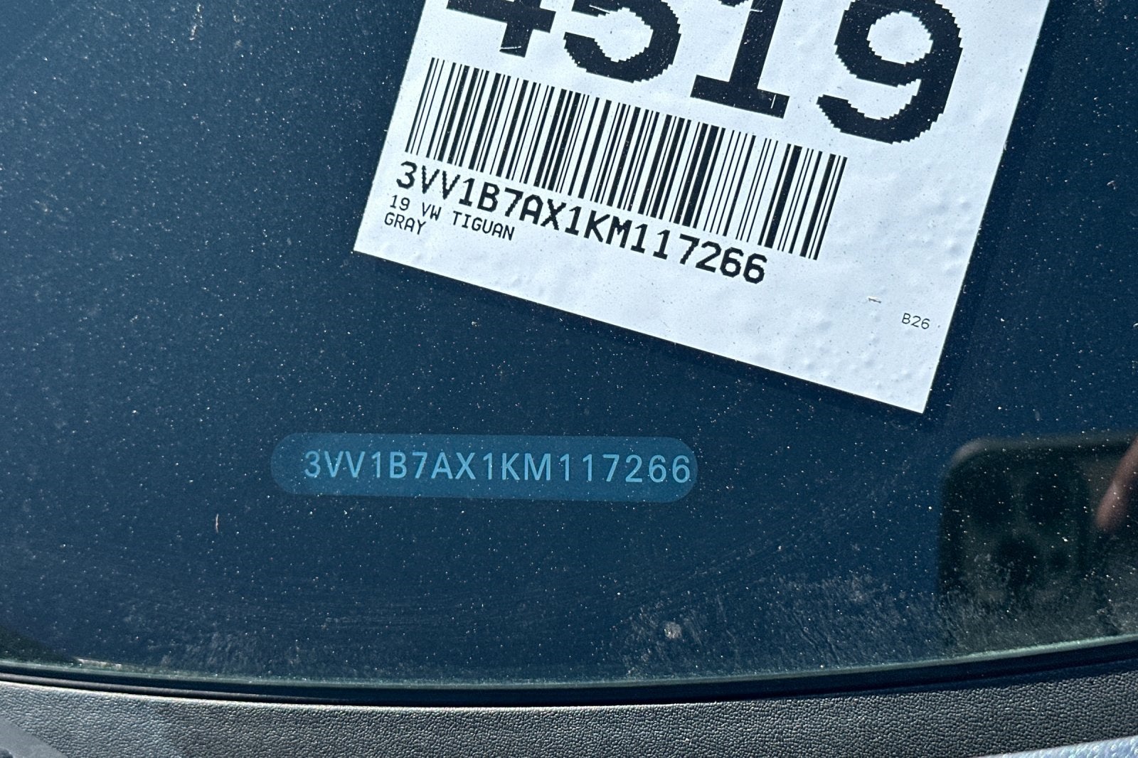 2019 Volkswagen Tiguan 2.0T S